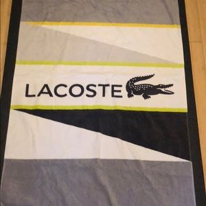 Lacoste beach towel